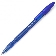 Ручка "Т-90" синяя 0.7/142мм корпус тонированный HATBER 00082