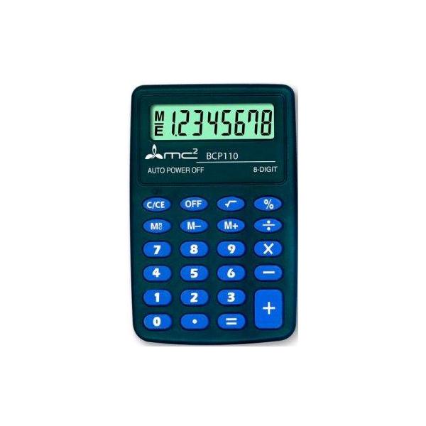 Калькулятор карманный 08-разрядный е/п MC2 BCP110 391132