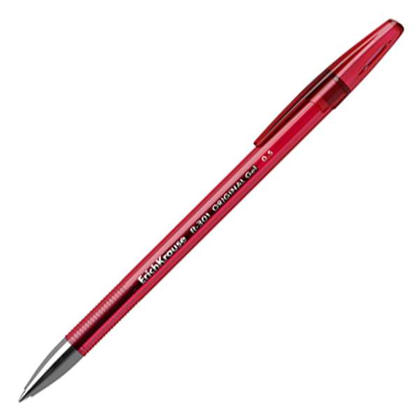Ручка гелевая "R-301 Original Gel" красная 0.5/129мм корпус тонированный ERICH KRAUSE 42722
