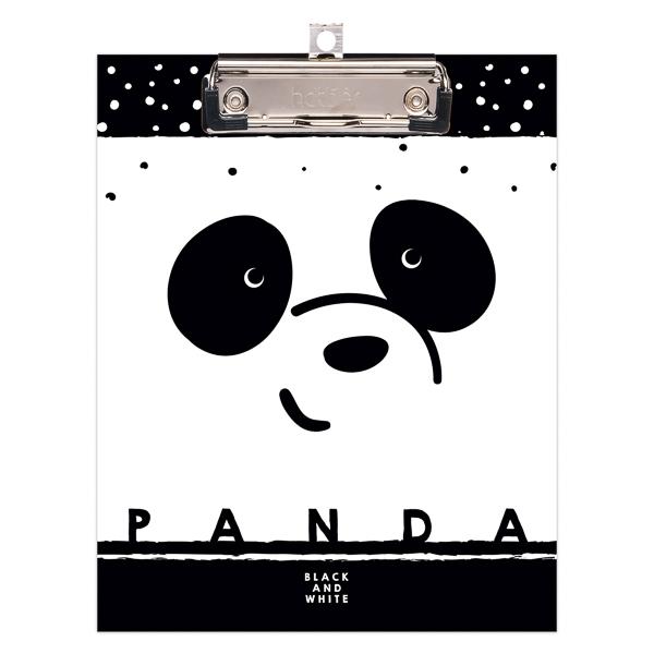 Планшет с зажимом А5 ламин "Panda" HATBER Пп5л_22114