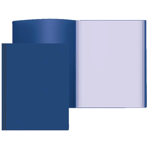 Папка с 20 файлами 0,50мм синий ATTOMEX 3101402