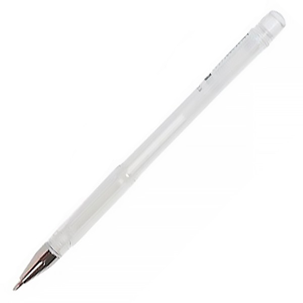 Ручка гелевая "Moonlight" белая 0.8/130мм корпус прозрачный DEVENTE 5051012